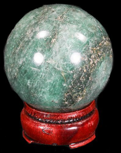 Aventurine (Green Quartz) Sphere - Glimmering #32137